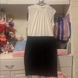 Black & white dress